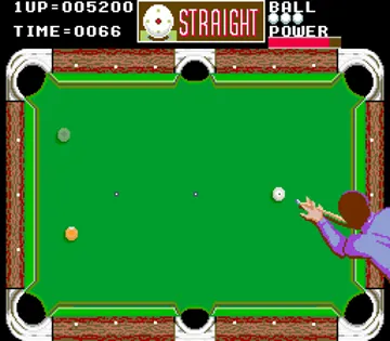 Side Pocket (bootleg) screen shot game playing